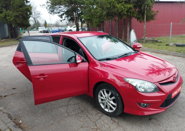 Hyundai I30 cena 16900 przebieg: 149081, rok produkcji 2010 z Płock małe 154